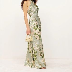 Reformation Veria Silk Dress